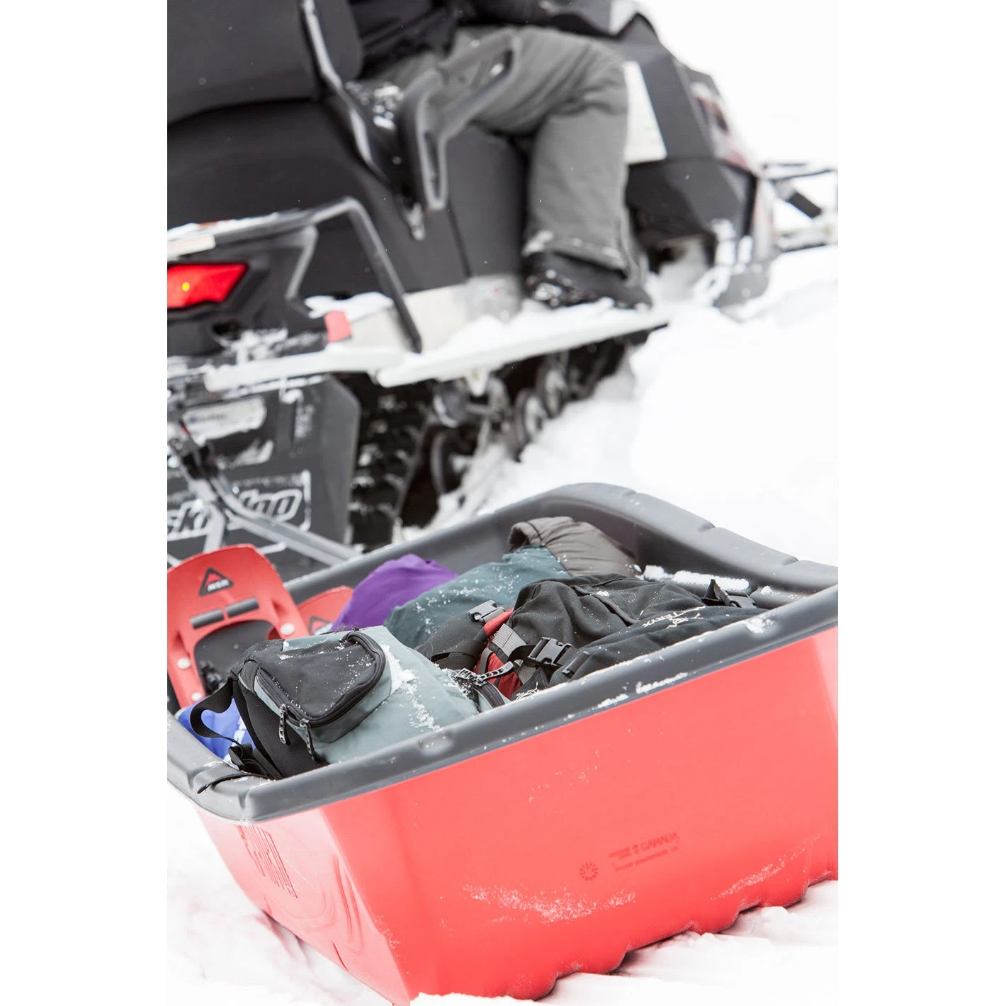 Trek Sport 75 Utility Sled With Runners. Tow Hitch & Travel Cover 5 Trek Sport 75 Utility Sled With Runners. Tow Hitch & Travel Cover - Image 3