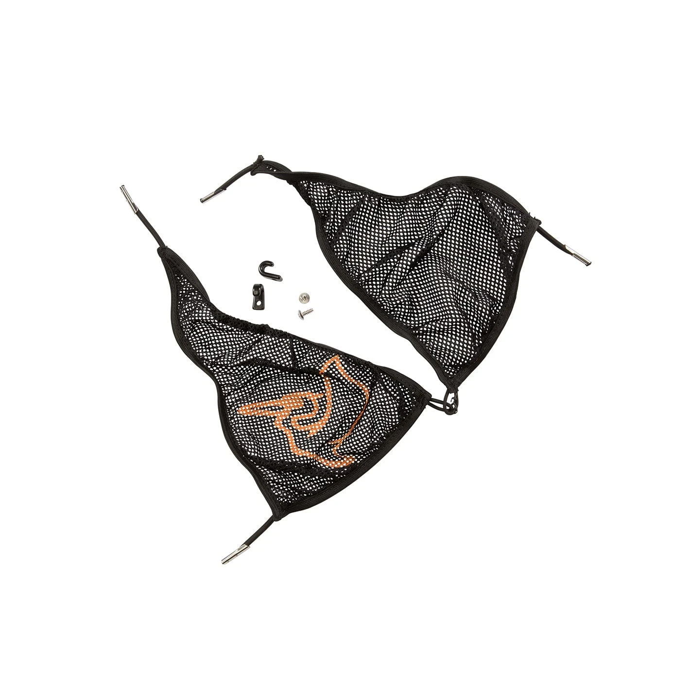 Bright Orange Mesh Deck Cover 3 Bright Orange Mesh Deck Cover