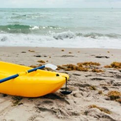 Pelican Sport Combo - 2 Solo Kids Kayaks With Paddles - Yellow/Blue -Pelican Sport Shop Combo Solo Jaune Bleu Poignee LS3