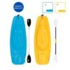 Pelican Sport Combo - 2 Solo Kids Kayaks With Paddles - Yellow/Blue -Pelican Sport Shop Combo Solo Jaune Bleu Poignee TOP