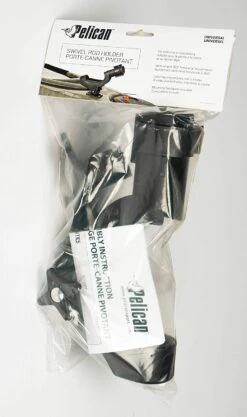 Kayak Swivel Fishing Rod Holder -Pelican Sport Shop PelicanSupportdecanneapechepivotantSportKayak Reglablepourbateauetkayak Pourspinningetappat Noir package