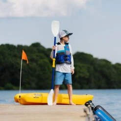 Pelican Sport Combo - 2 Solo Kids Kayaks With Paddles - Yellow -Pelican Sport Shop Solokayak Pelican