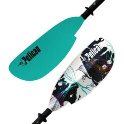 Pelican Sport Symbiosa Adjustable Kayak Paddle 230-240 Cm (90.5"-94.4") 14 Pelican Sport Symbiosa Adjustable Kayak Paddle 230-240 Cm (90.5"-94.4") -Pelican Sport Shop Symbiosa recreational kayak paddle 230 240 cm 90.5 94.4 turquoise graphic